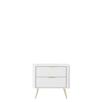 Forba Sängbord 64 cm - vit - Möbler - Bord & matgrupper - Avlastningsbord - Sängbord & nattduksbord