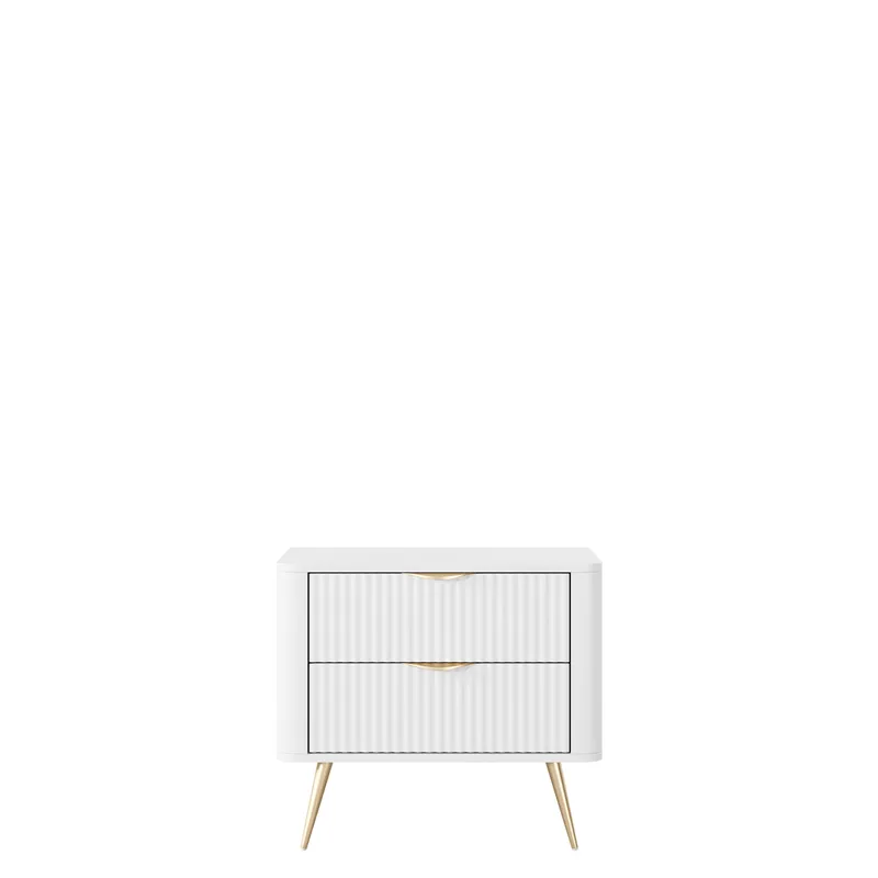 Forba Sängbord 64 cm, vit