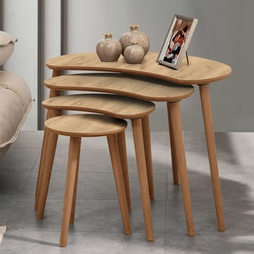 Indumati Satsbord 75 cm - Ek - Möbler - Bord & matgrupper - Avlastningsbord - Satsbord