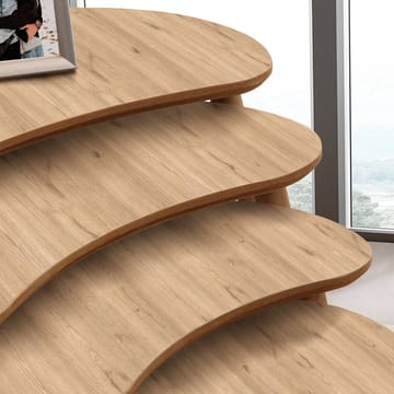 Indumati Satsbord 75 cm - Ek - Möbler - Bord & matgrupper - Avlastningsbord - Satsbord