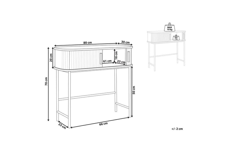 Konsolbord Bradley - Möbler - Bord & matgrupper - Avlastningsbord - Hallbord