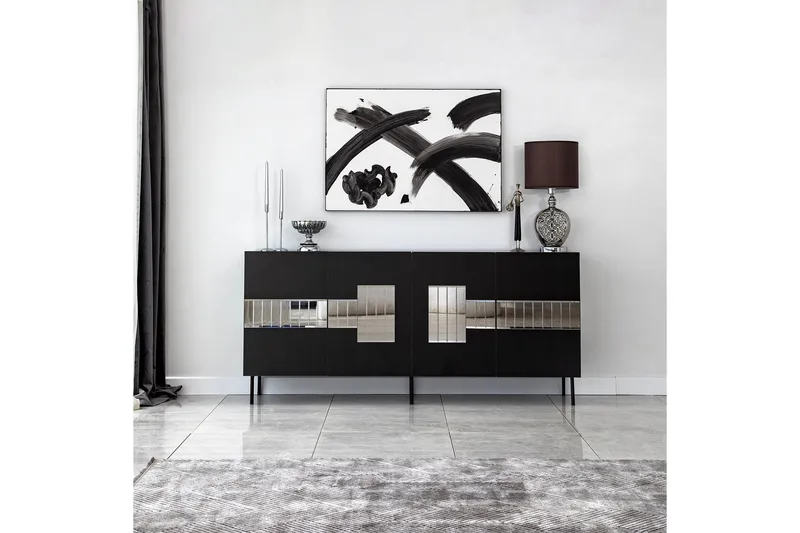 Djarhint Konsollbord 180 cm - Svart - Förvaring - Förvaringsmöbler - Sideboard & skänk