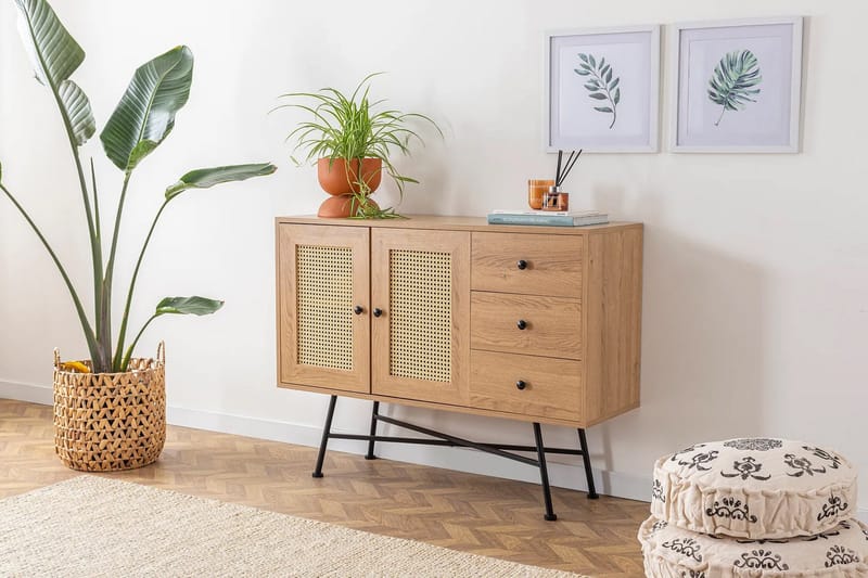 Makwana Konsollbord 120 cm - Natural - Förvaring - Förvaringsmöbler - Sideboard & skänk