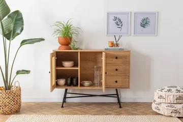 Makwana Konsollbord 120 cm - Natural - Förvaring - Förvaringsmöbler - Sideboard & skänk