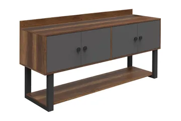 Numandro Avlastningsbord 180 cm - Teak/Antracit - Möbler - Bord & matgrupper - Avlastningsbord - Konsolbord & sidobord