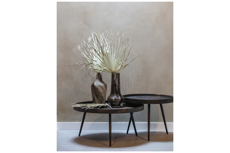 Arnould Sidobord 76 cm Runt - Guld - Möbler - Bord & matgrupper - Avlastningsbord - Lampbord