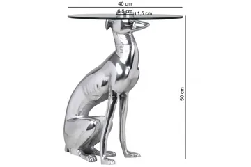 Dalesha Sidobord - Silver - Möbler - Bord & matgrupper - Avlastningsbord - Lampbord