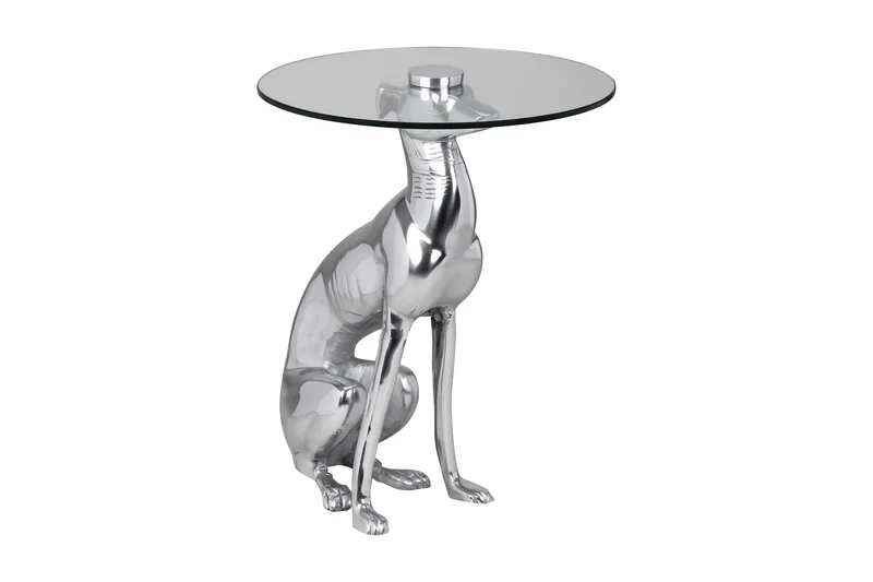 Dalesha Sidobord - Silver - Möbler - Bord & matgrupper - Avlastningsbord - Lampbord