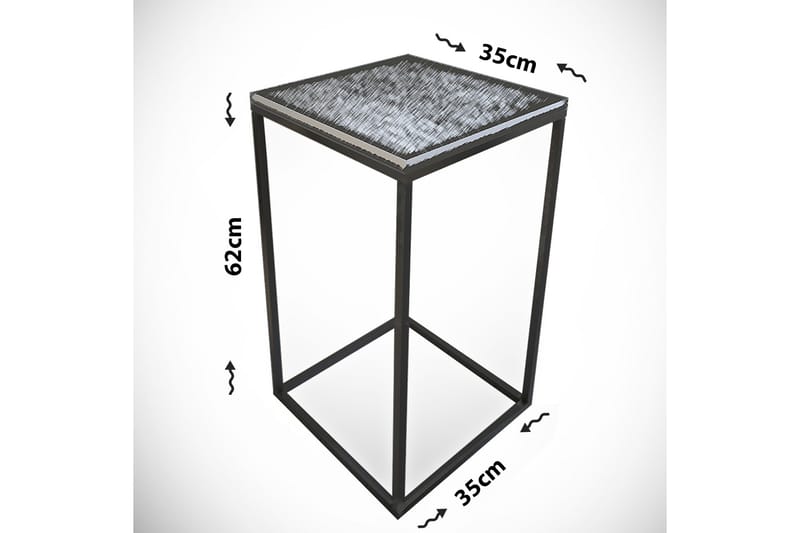 Falan Sidobord 35 cm - Brun - Möbler - Bord & matgrupper - Avlastningsbord - Lampbord