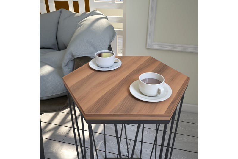 Falan Sidobord 40 cm Hexagon - Möbler - Bord & matgrupper - Avlastningsbord - Lampbord