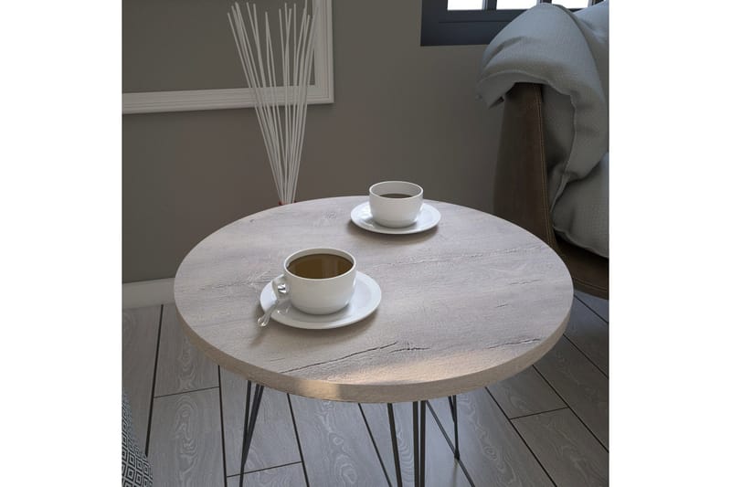 Falan Sidobord 40 cm - Vit - Möbler - Bord & matgrupper - Avlastningsbord - Lampbord