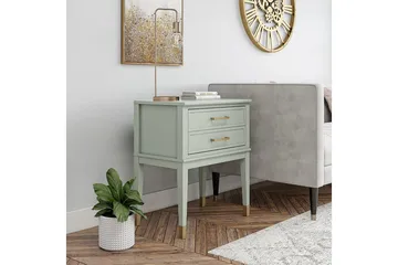 Westerleigh Sidobord 60 cm Grön - Möbler - Bord & matgrupper - Avlastningsbord - Lampbord