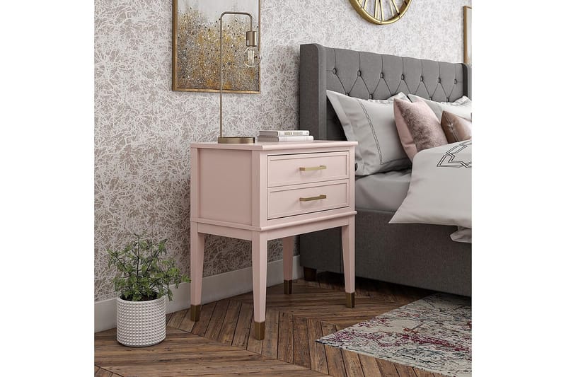 Westerleigh Sidobord 60 cm Rosa - Möbler - Bord & matgrupper - Avlastningsbord - Lampbord