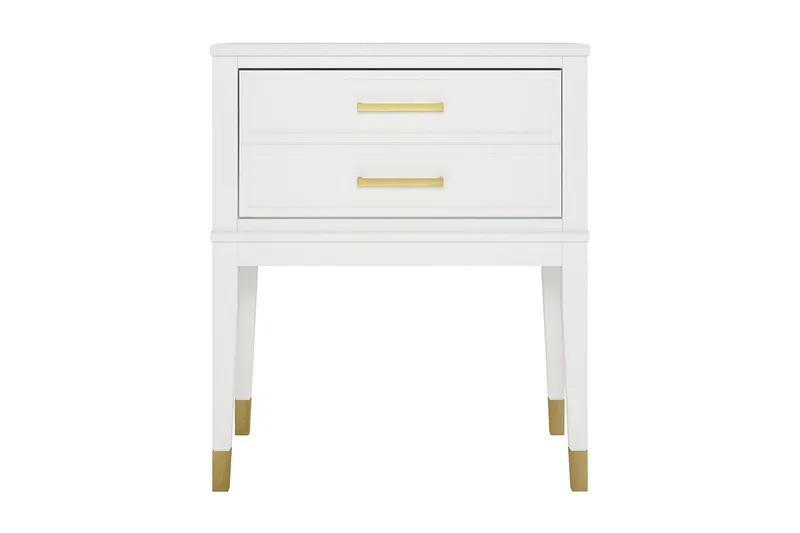 Westerleigh Sidobord 60 cm Vit - Möbler - Bord & matgrupper - Avlastningsbord - Lampbord