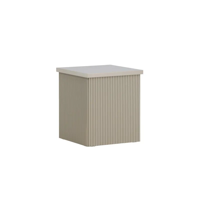 Lenox Sidobord 40 cm - Beige - Möbler - Bord & matgrupper - Avlastningsbord - Lampbord