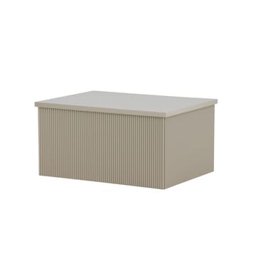 Lenox Sidobord 80 cm - Beige - Möbler - Bord & matgrupper - Avlastningsbord - Lampbord