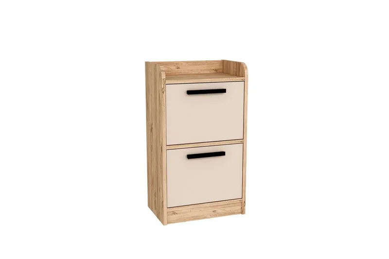 Luses Sängbord 45 cm, Natur/Beige