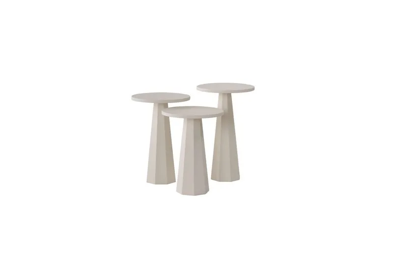 Miu Satsbord 35 cm, Vit