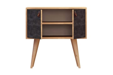 Mod Design Sideboard Läderbeslag - Grå/Trä - Förvaring - Förvaringsmöbler - Sideboard & skänk