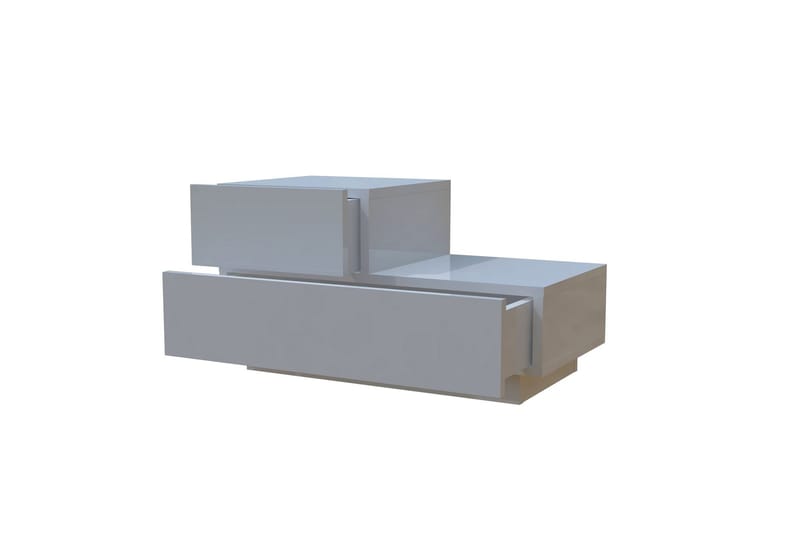 Mutki Nattduksbord 70x35x38,3 cm - Vit - Möbler - Bord & matgrupper - Avlastningsbord - Sängbord & nattduksbord