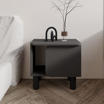 Relento Sängbord 50 cm, Öppen Förvaring - Antracit - Möbler - Bord & matgrupper - Avlastningsbord - Sängbord & nattduksbord