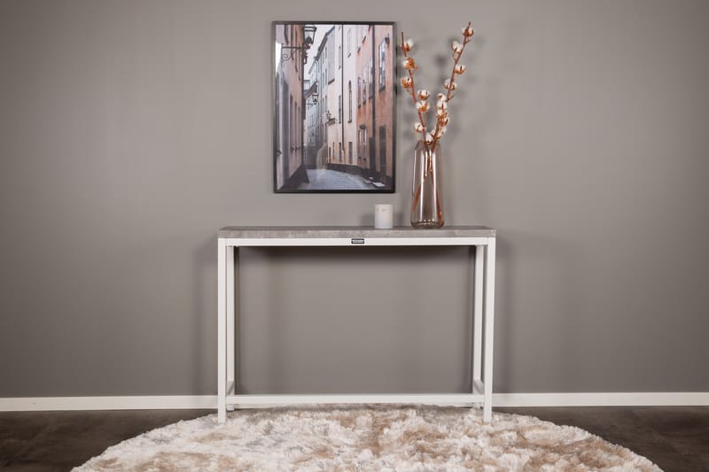 Rise Sidobord 110x30 cm - Vit - Möbler - Bord & matgrupper - Avlastningsbord - Lampbord