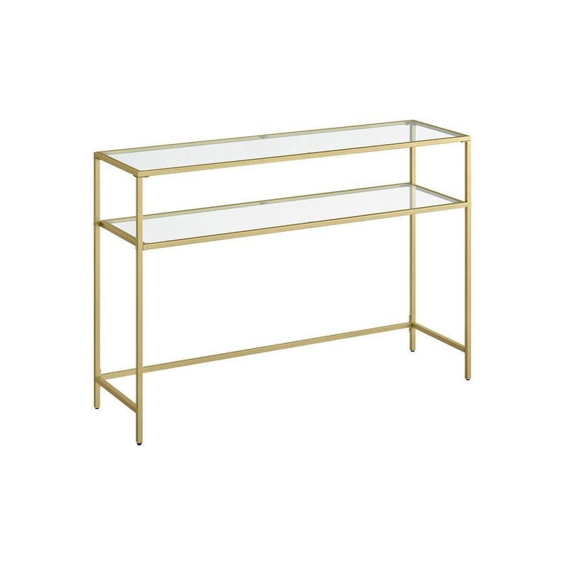 Rovena Byrå 90 cm, Guld/transparent