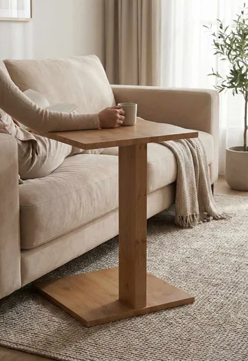 Rumira Sidobord 35 cm - Ek - Möbler - Bord & matgrupper - Avlastningsbord - Konsolbord & sidobord