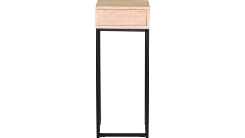 Sängbord Eiknor 75 cm - Vitpigmenterad ek - Möbler - Bord & matgrupper - Avlastningsbord - Sängbord & nattduksbord
