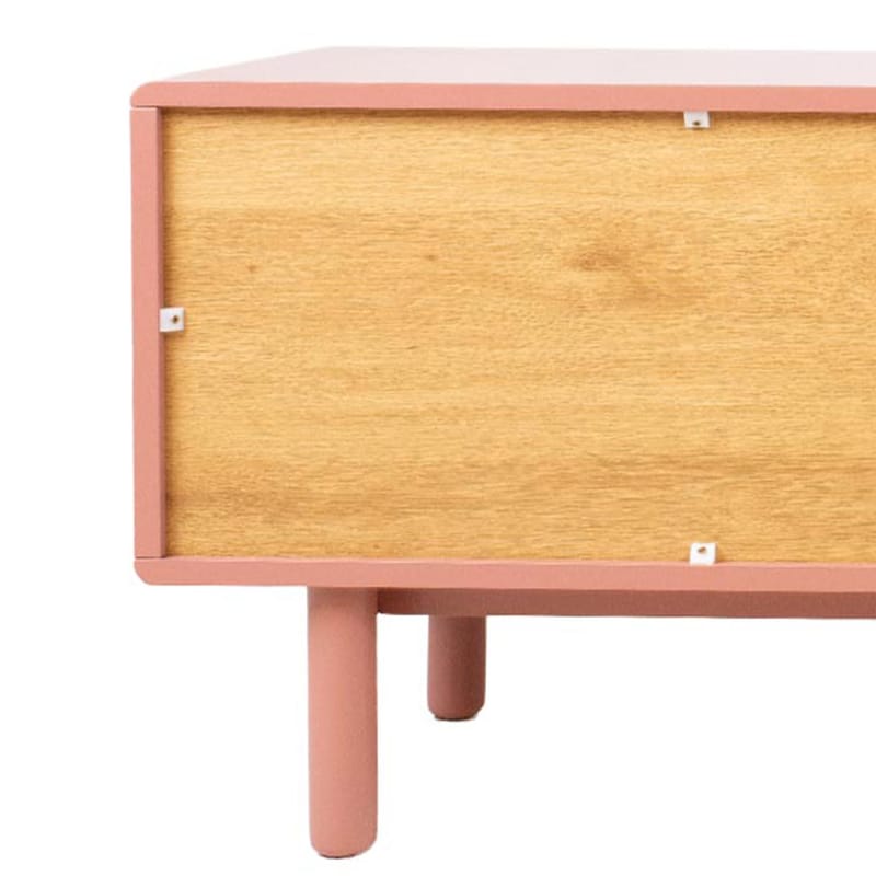 Sängbord Iris 48x40x55 cm - rosa - Möbler - Bord & matgrupper - Avlastningsbord - Sängbord & nattduksbord