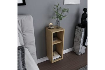 Rinorea Vägghängt Sängbord 23,2x59,6 cm i Trä med Förvaring - Beige - Möbler - Bord & matgrupper - Avlastningsbord - Sängbord & nattduksbord