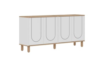 Salven Konsollbord 150 cm - Ek/Vit - Möbler - Bord & matgrupper - Avlastningsbord - Hallbord