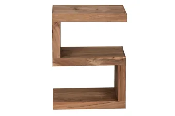 Sido bord Wohnling Massivt trä, S-kub, lantlig stil Akacia - Akacia - Möbler - Bord & matgrupper - Avlastningsbord - Lampbord