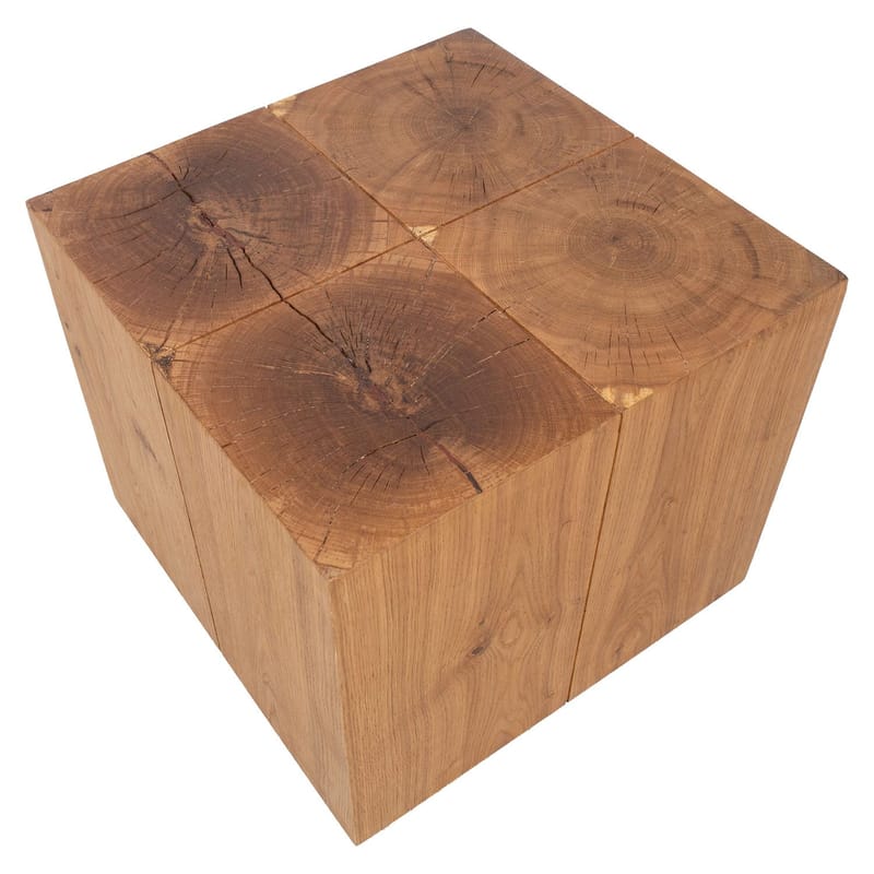 Sidobord Bronte 50x50x45 cm ek - brun - Möbler - Bord & matgrupper - Avlastningsbord - Lampbord