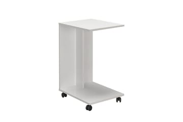 Sidobord Edwars Diamant / Vit - Vit - Möbler - Bord & matgrupper - Avlastningsbord - Lampbord