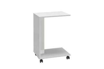 Sidobord Edwars Diamant / Vit - Vit - Möbler - Bord & matgrupper - Avlastningsbord - Lampbord