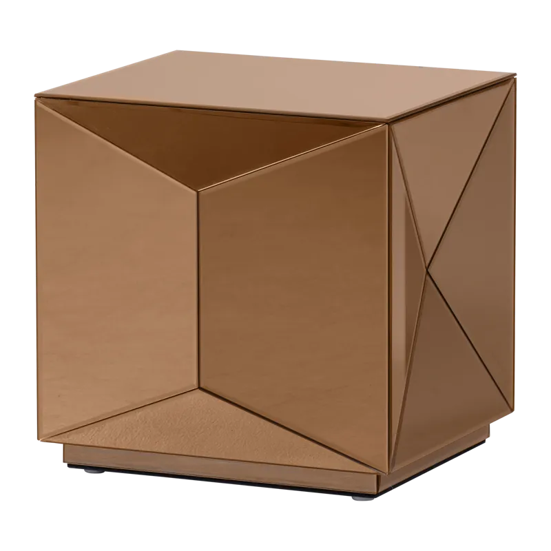 Sidobord Glintz 40 cm - Brun - Möbler - Bord & matgrupper - Avlastningsbord - Lampbord