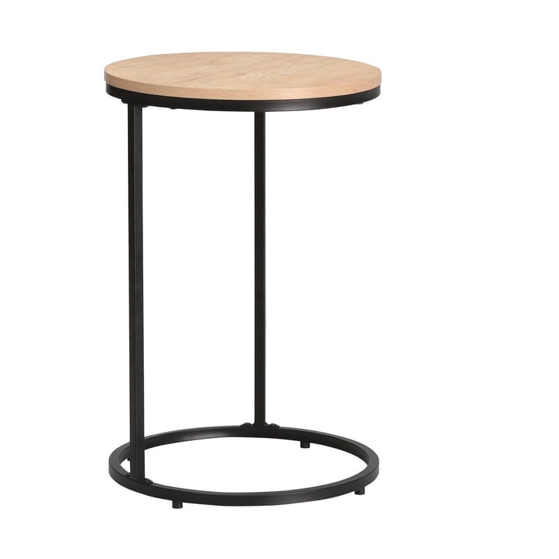 Sidobord Hedvig D40x60 cm, Ask/svart