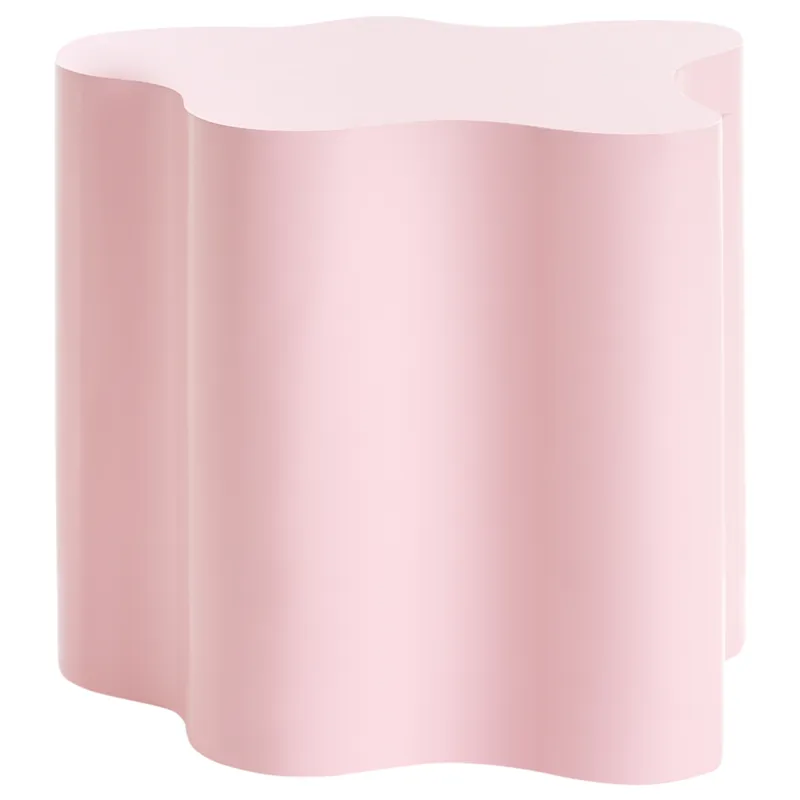 Sidobord Sakami - Pastellrosa - Möbler - Bord & matgrupper - Avlastningsbord - Lampbord
