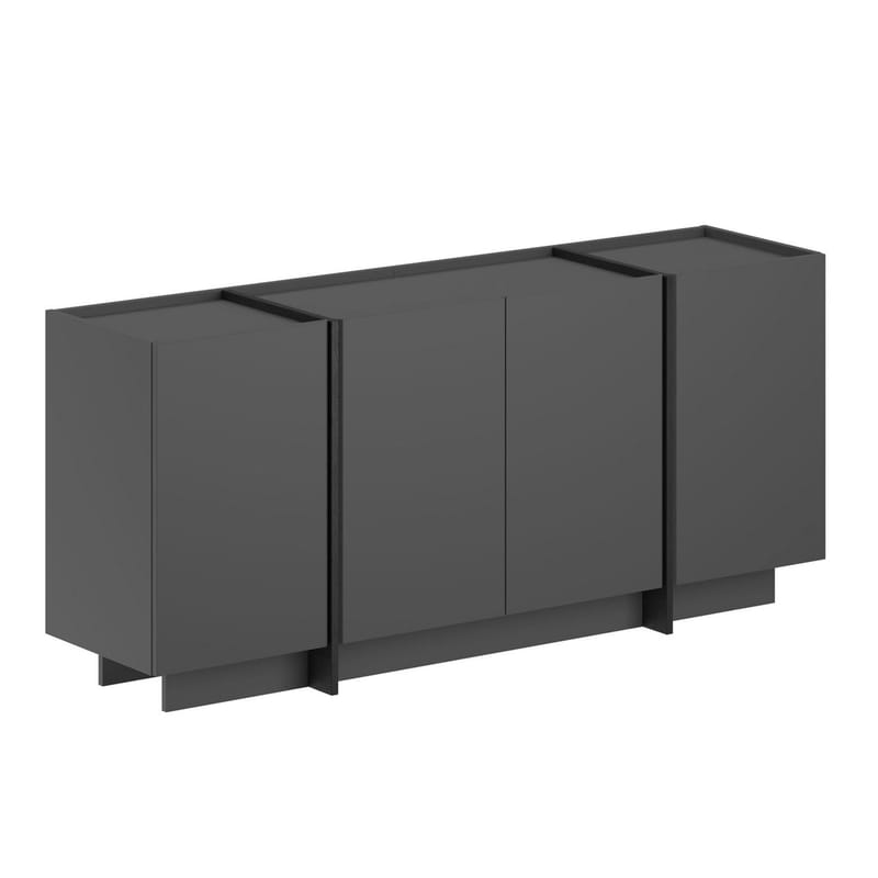 Sorlan Konsolbord 180 cm, Antracit, svart