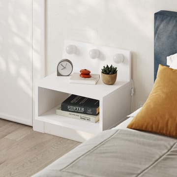 Sumira Sängbord 40 cm - Vit - Möbler - Bord & matgrupper - Avlastningsbord - Sängbord & nattduksbord
