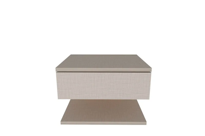 Telo Sängbord 45 cm - Beige - Möbler - Bord & matgrupper - Avlastningsbord - Sängbord & nattduksbord