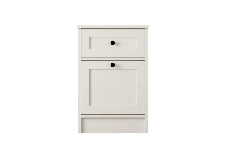 Varion Sängbord 45 cm - Matt Vit - Möbler - Bord & matgrupper - Avlastningsbord - Sängbord & nattduksbord