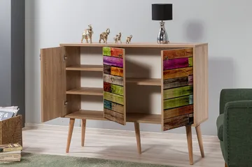 Vellavie Skänk Regnbågspanel - Flerfärgad - Förvaring - Förvaringsmöbler - Sideboard & skänk