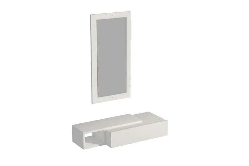 Vien Sidobord 82 cm, Vit
