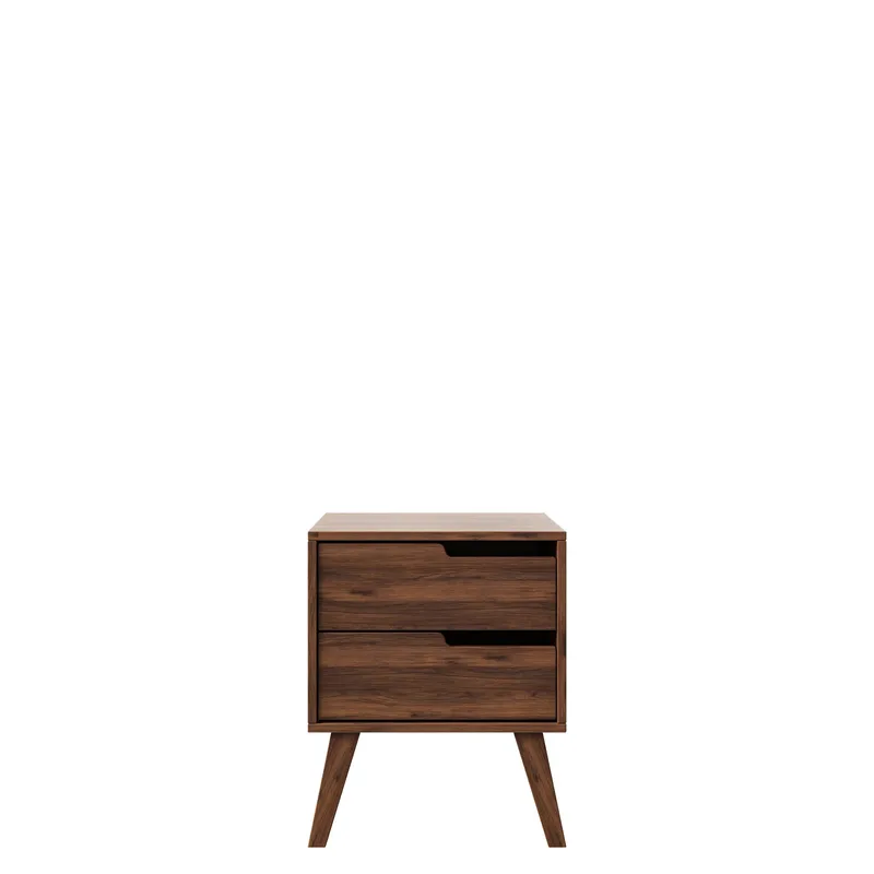 Virello Sängbord 45 cm, brun