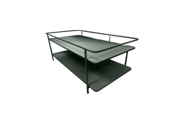 Bandani Rektangulärt Soffbord 110 cm med Förvaring i Metall - Grön - Möbler - Bord & matgrupper - Soffbord