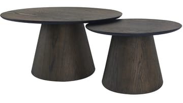 Belvik Soffbord Rund 90 cm - Brun - Möbler - Bord & matgrupper - Soffbord