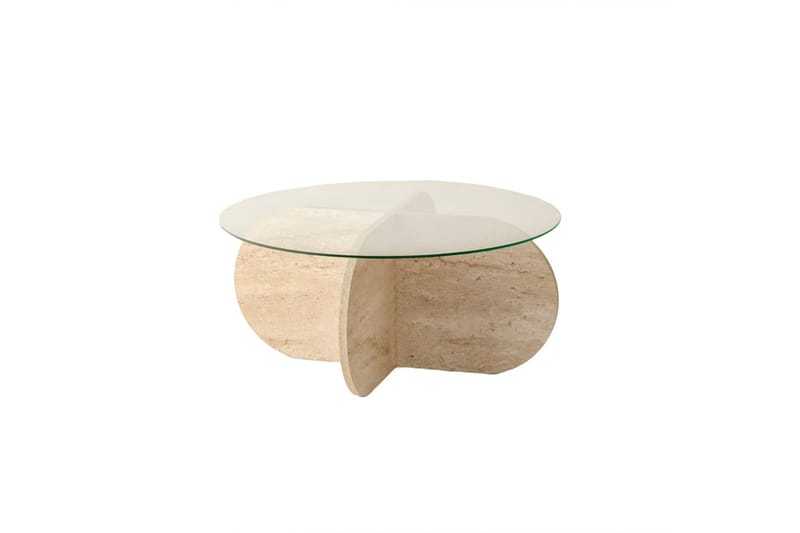 Bengul Soffbord 75 cm, Beige