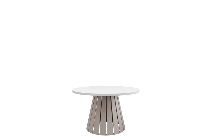 Berber Soffbord 75 cm - Beige/Vit - Möbler - Bord & matgrupper - Soffbord